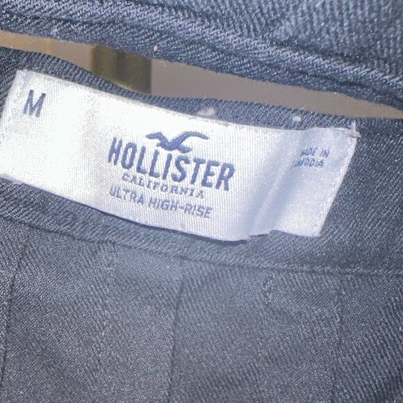 Skirt HOLLISTER Size M Hight Rise - Black - Picture 2 of 6